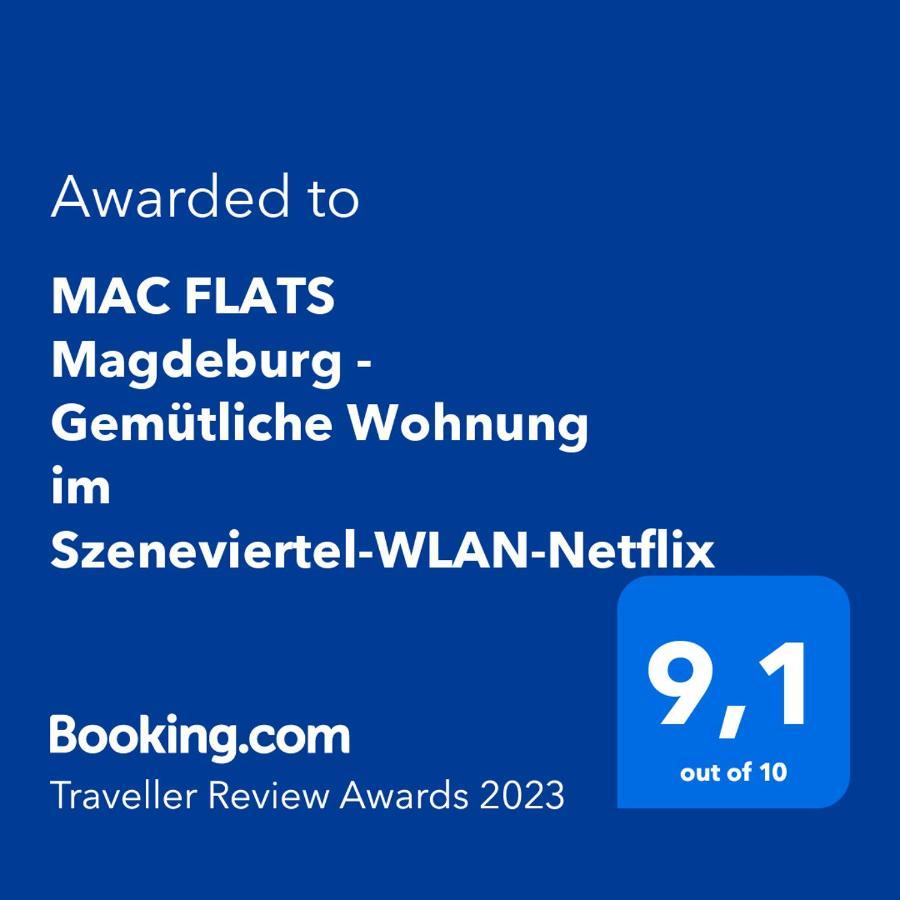 Blue Chili 06 - Gemuetliche Wohnung Im Szeneviertel-Wlan-Netflix Magdeburg Eksteriør billede